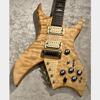 専用/特価/カスタム受注済み/B.C.rich/スルーネック風加工 B.C.Rich Custom Shop Mockingbird SL 2009年製 Trans Red Near