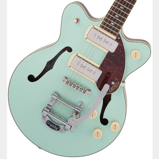 GretschG2655T-P90 Streamliner Jr. Double-Cut Two-Tone Mint Metallic and Vintage Mahogany Stain【横浜店】