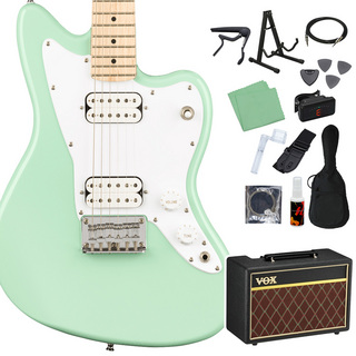 Squier by FenderMini Jazzmaster HH エレキギター初心者14点セット 【VOXアンプ付き】 Surf　Green