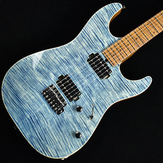 T's Guitars DST-DX22 Roasted Flame Maple Trans Blue Denim　S/N：032562【選定材】【未展示品】