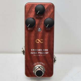 配信機器・PA機器・レコーディング機器 Crimson Red Bass Preamp One Control CRIMSON RED BASS PREAMP｜ミュージックランドKEY