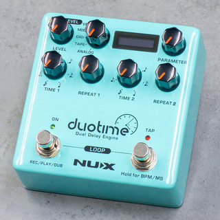nuxDuotime (NDD-6) -Dual Delay Engine-【KEY-SHIBUYA BLUE VACATION SALE ～ 7/15(月)】