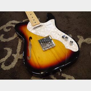 Fender Made in Japan Heritage 60s Telecaster Thinline Maple Fingerboard 3-Color Sunburst