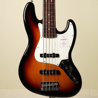 Fender Made in Japan Hybrid Ⅱ Jazz Bass V -3 Color Sunburst- [4.50kg]