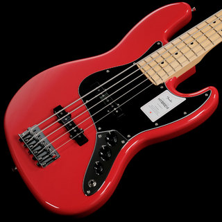 FenderMade in Japan Hybrid II Jazz Bass V Maple Fingerboard Modena Red(重量:4.57kg)【渋谷店】