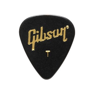 Gibson Gross Black Standard Style Pick (ティアドロップ型/シン)