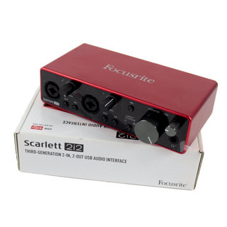 Focusrite 【中古】 Focusrite Scarlett 2i2 3rd Gen オーディオインターフェイス フォーカスライト 第3世代