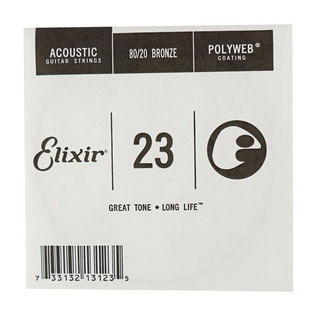 Elixir エリクサー 13123/023弦×4本 アコギ用バラ弦