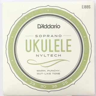 D'Addario ダダリオ EJ88S Nyltech Ukulele ソプラノウクレレ用セット弦