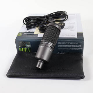 audio-technica 【中古】 コンデンサーマイク USB接続 AUDIO-TECHNICA AT2020USB+ USBマイクロホン オーディオテクニカ