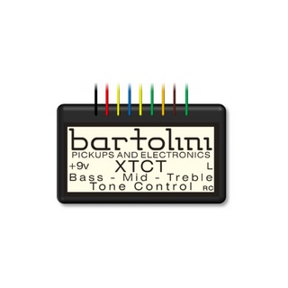 bartolini XTCT Vintage 3-Band EQ Preamp ベース用プリアンプ