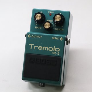 BOSS TR-2 初期 BOSS TR-2 Tremolo - ビンテージ・アンプに内蔵される、レトロで