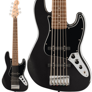 Squier by Fender Affinity Series Jazz Bass VI Black Metallic 6弦エレキベース ジャズベース