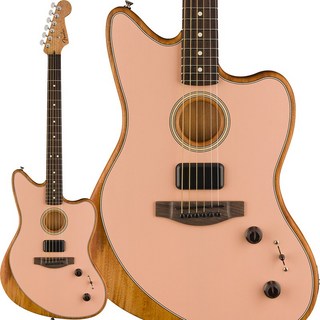 Fender Acoustics Acoustasonic Player Jazzmaster (Shell Pink)