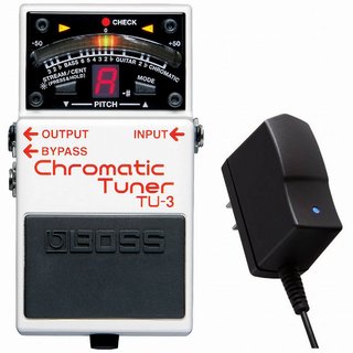 BOSS TU-3 Chromatic Tuner［純正ACアダプター同時購入セット］チューナー TU3【WEBSHOP】