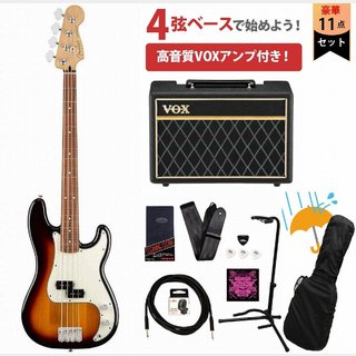 Fender Player Series Precision Bass 3-Color Sunburst Pau Ferro VOXアンプ付属エレキベース初心者セットR【WEBS