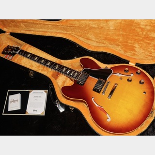 Gibson Custom Shop Japan Limited Murphy Lab 1964 ES-335 Reissue Ultra Light Aged Dealer Select : Tea Burst