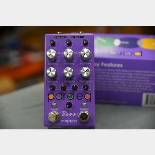 新製品レビュー】Empress Effects／Bass ParaEQ〜ベース用パライコの