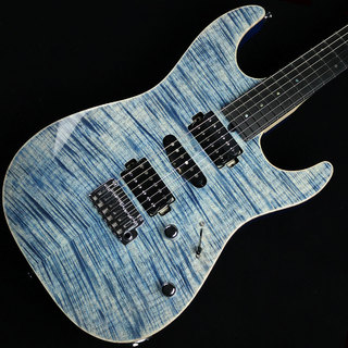 T's Guitars DST-Pro22 Flame Top Trans Blue Denim　S/N：032735 【選定材オーダー品】【未展示品】