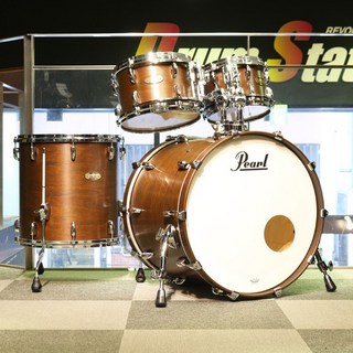 PearlMasters Maple Pure 4pc Drum Kit - #382 Nature Walnut [BD22，TT10&12，FT16，THL-1030×2]【店頭展示...