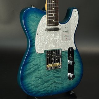 Fender Made in Japan 2024 Collection Hybrid II Telecaster QMT Rosewood Aquamarine 【名古屋栄店】