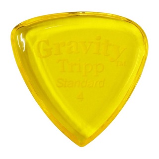 Gravity Guitar PicksTripp -Standard- GTRS4P 4.0mm Yellow ギターピック