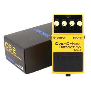 BOSS 【中古】オーバードライブ ディストーション エフェクター BOSS OS-2 OverDrive Distortion