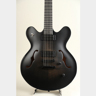 Victor Baker Guitars Model 35 Chambered Semi-hollow Black Burst smoke stain 2024