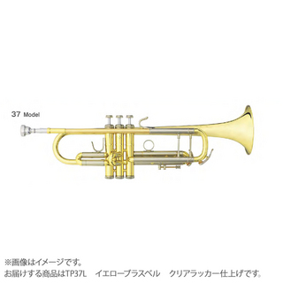 B&S TP37L B♭トランペット チャレンジャーシリーズ イエローブラスベル クリアラッカー仕上げ