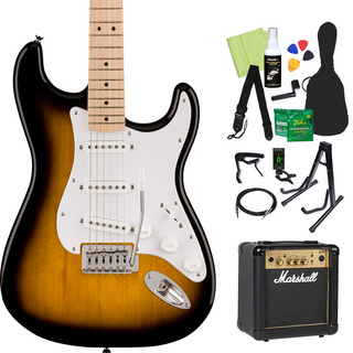 Squier by Fender SONIC STRATOCASTER エレキギター初心者14点セット(マーシャルアンプ付き) 2TS