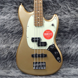 FenderPlayer Mustang Bass PJ Firemist Gold