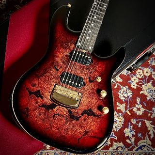 MUSIC MAN Jason Richardson 6-string Cutlass/Rorschach Red（委託品）