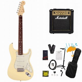 Fender Made in Japan Junior Collection Stratocaster Rosewood FB SatinVintageWhite[ショートスケール]Marshall