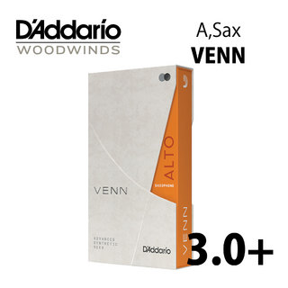 D'Addario Woodwinds/RICOアルトサックス用リード　VENN 【3.0+】 [旧仕様品]