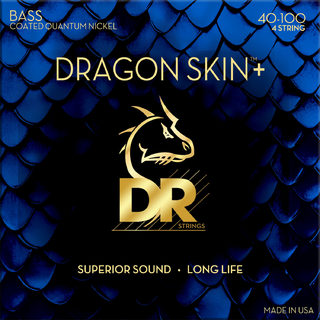 DR DRAGON SKIN+ Nickel for 4st Bass DBQ-40 LIGHT (40-100)【GIB横浜】