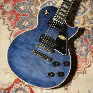 Epiphone Les Paul Custom Quilt Viper Blue #24071522473【現物写真】【島村楽器限定】