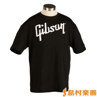 Gibson GA-BLKTSM GibsonロゴTシャツ 【Sサイズ】