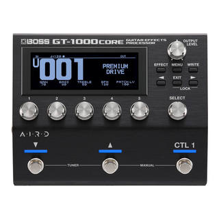 BOSS／GT-1000CORE】最高峰の音質と高い柔軟性を備えたポータブルな 