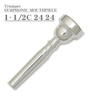 BachSYMPHONIC MOUTHPIECE 1-1/2C 24 24 SP トランペット用マウスピース