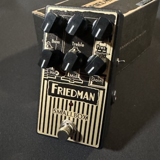 FriedmanSMALLBOX PEDAL コンパクトエフェクター／オーバードライブ【展示品特価】【現物写真】