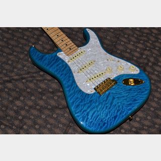 Fender FSR TRADITIONALII 50S STRATCASTER MAPLE NECK Carribian Blue Trans 島村楽器オリジナルモデル