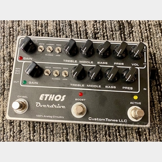 CUSTOM TONES ETHOS Overdrive TLE / Classic model【プリアンプ】【Rare!】