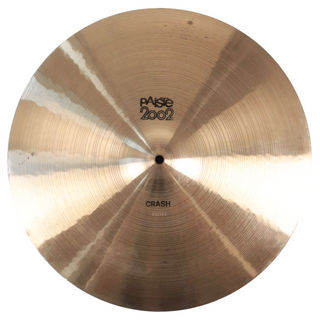 PAiSTe 【中古】 PAISTE パイステ 2002 CRASH 18インチ 黒ロゴ BLACK LABEL Vintage 1970年代 クラッシュシンバル