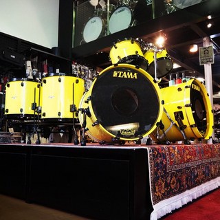 Tama 【LIMITED EDITION】Lars Ulrich 40th Anniversary Signature Drum Kit-Exclusive Yellow Finish-[LU62GBS]