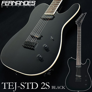 FERNANDESTEJ-STD 2S BLACK ブラック エレキギター TEJシリーズ