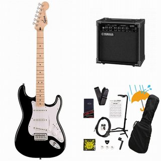 Squier by Fender Sonic Stratocaster Maple FB WH PG Black YAMAHA GA15IIアンプ付属初心者セットR【WEBSHOP】