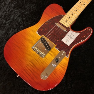 Fender 2024 Collection Made in Japan Hybrid II Telecaster Flame Sunset Orange Transparent【約3.3kg】