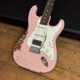 TOM ANDERSON Icon Classic In-Distress Level 3 Shell Pink Over 3 Color Burst