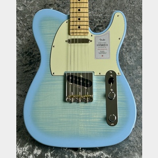 Fender ～2024Collection ～Made in Japan Hybrid II Telecaster FMT/Maple -Celeste Blue- #JD24025821【3.30kg】