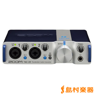 ZOOMTAC-2R オーディオインターフェイス　Thunderbolt Audio ConverterTAC2R